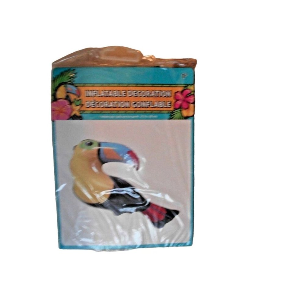 New Luau Inflatable Decoration Parrot 21.5" Fun Party Pool